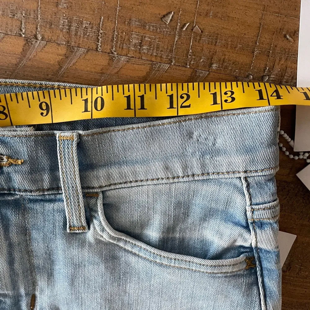 Hudson denim mini skirt Vivid Sz 25 nwt - Image 5