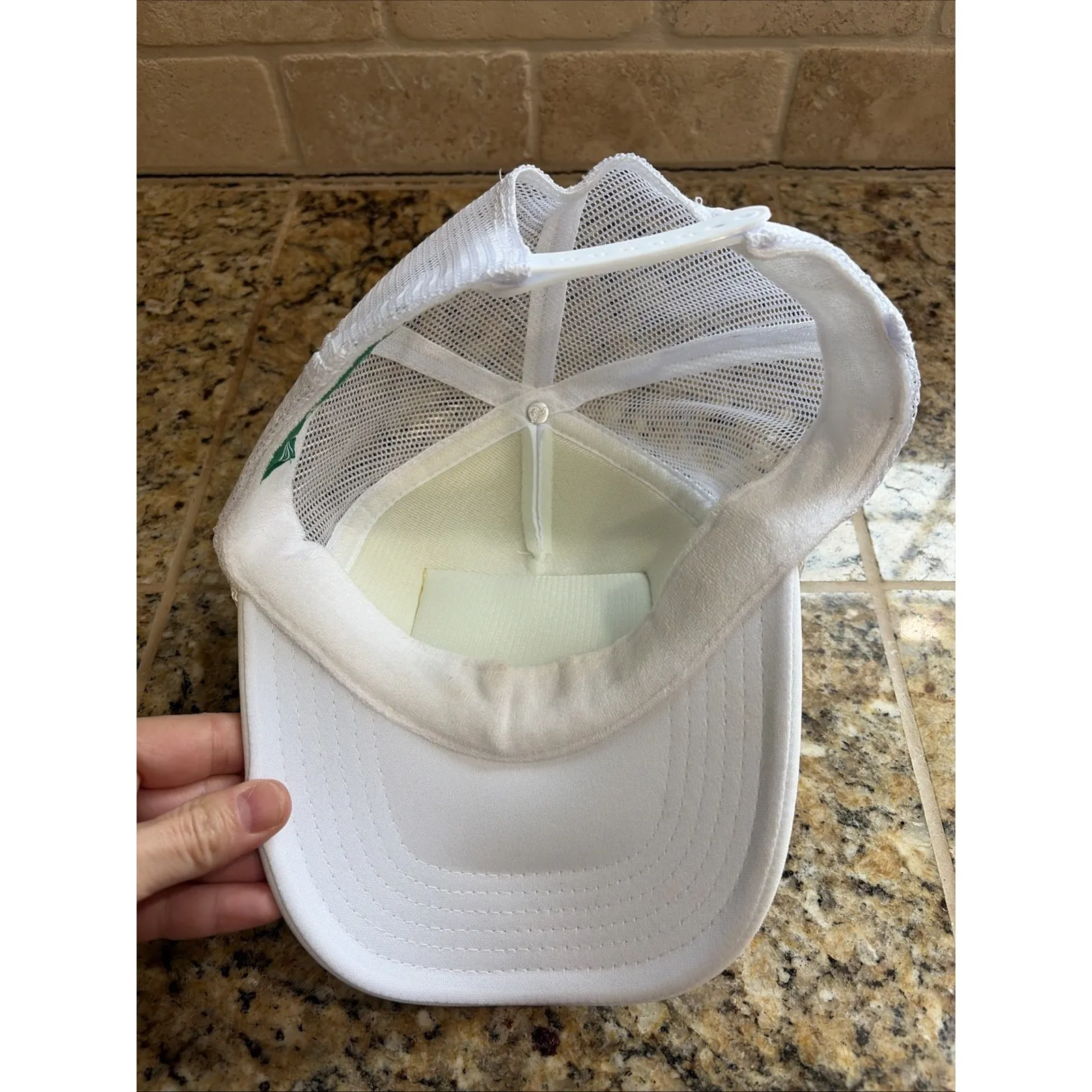 That Friday Feeling White KEEP IT SALTY Patch Snapback Trucker Hat Cap One Size - Image 9