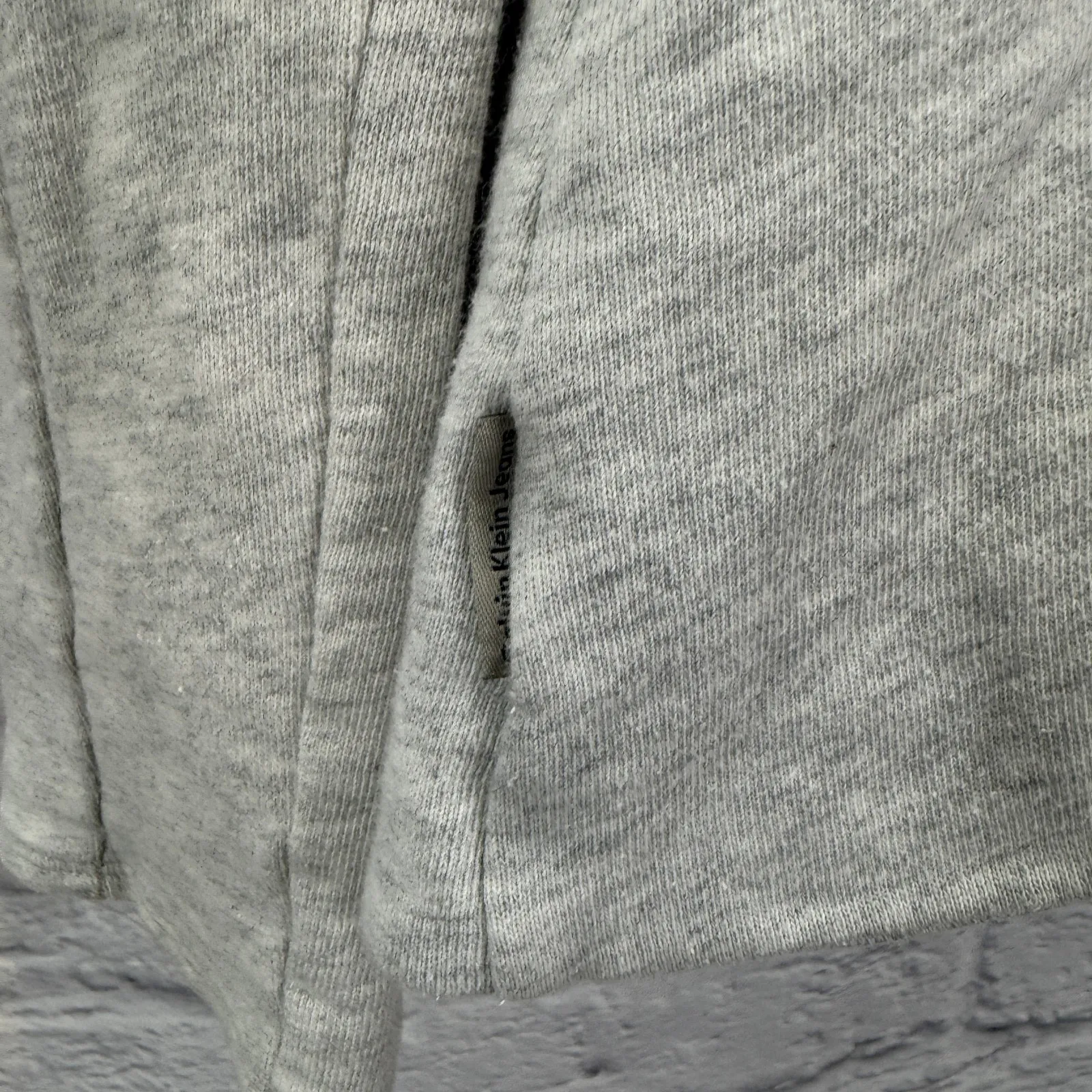 Calvin Klein Womens Moto Asymmetrical Zip Blazer Jacket Size S Heather Gray - Image 8