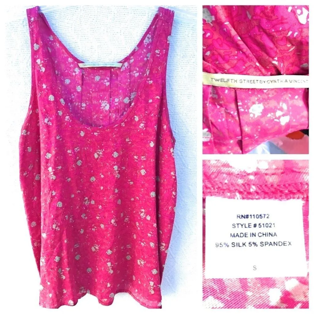 Twelfth Street By Cynthia Vincent Silk Blend Top - Image 2