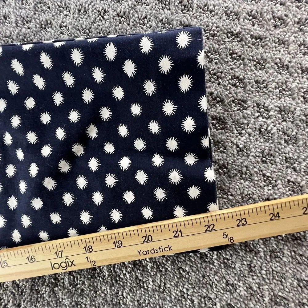 Boden Womens Size 10P Navy And White Sunburst Print Bistro‎ Crop Pants Blue - Image 11