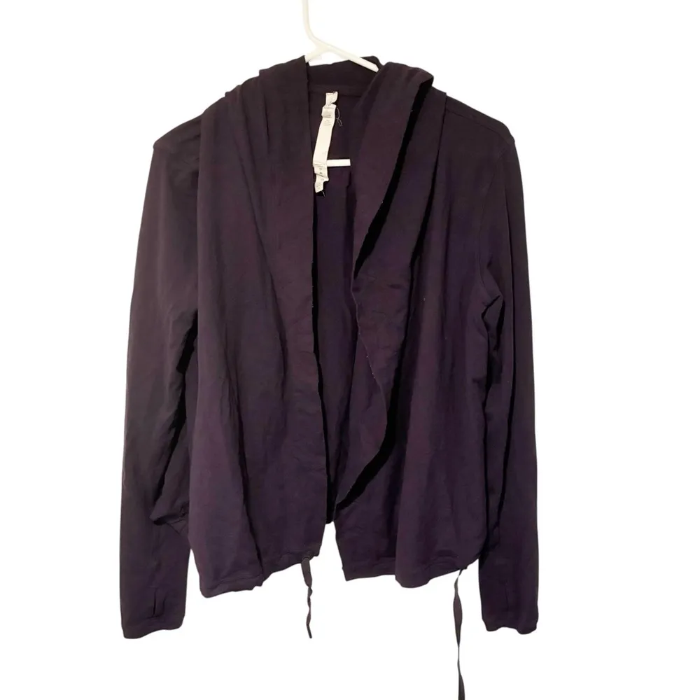 Lululemon Purple Ready To Rulu Wrap Hooded Top Size 8 - Image 2