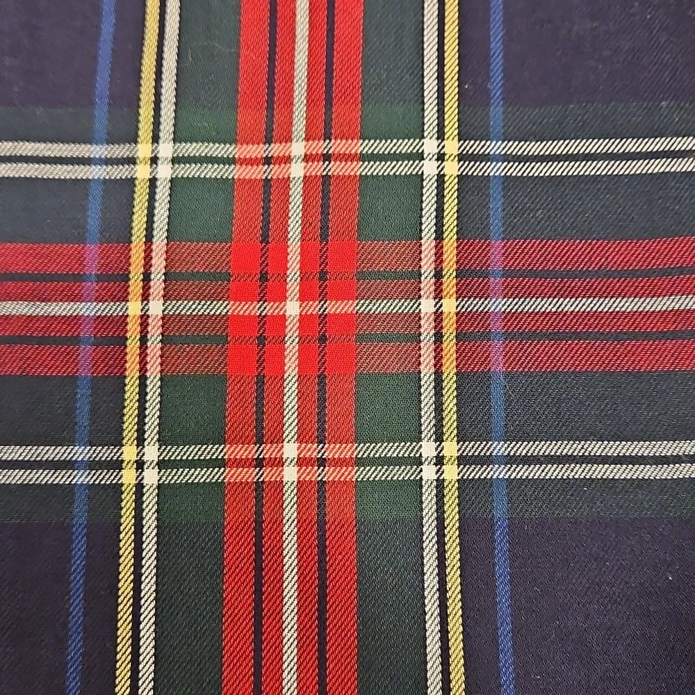 💕HILL HOUSE💕 Short Nap Dress ~ Tartan Navy Plaid XS NWOT - Image 5