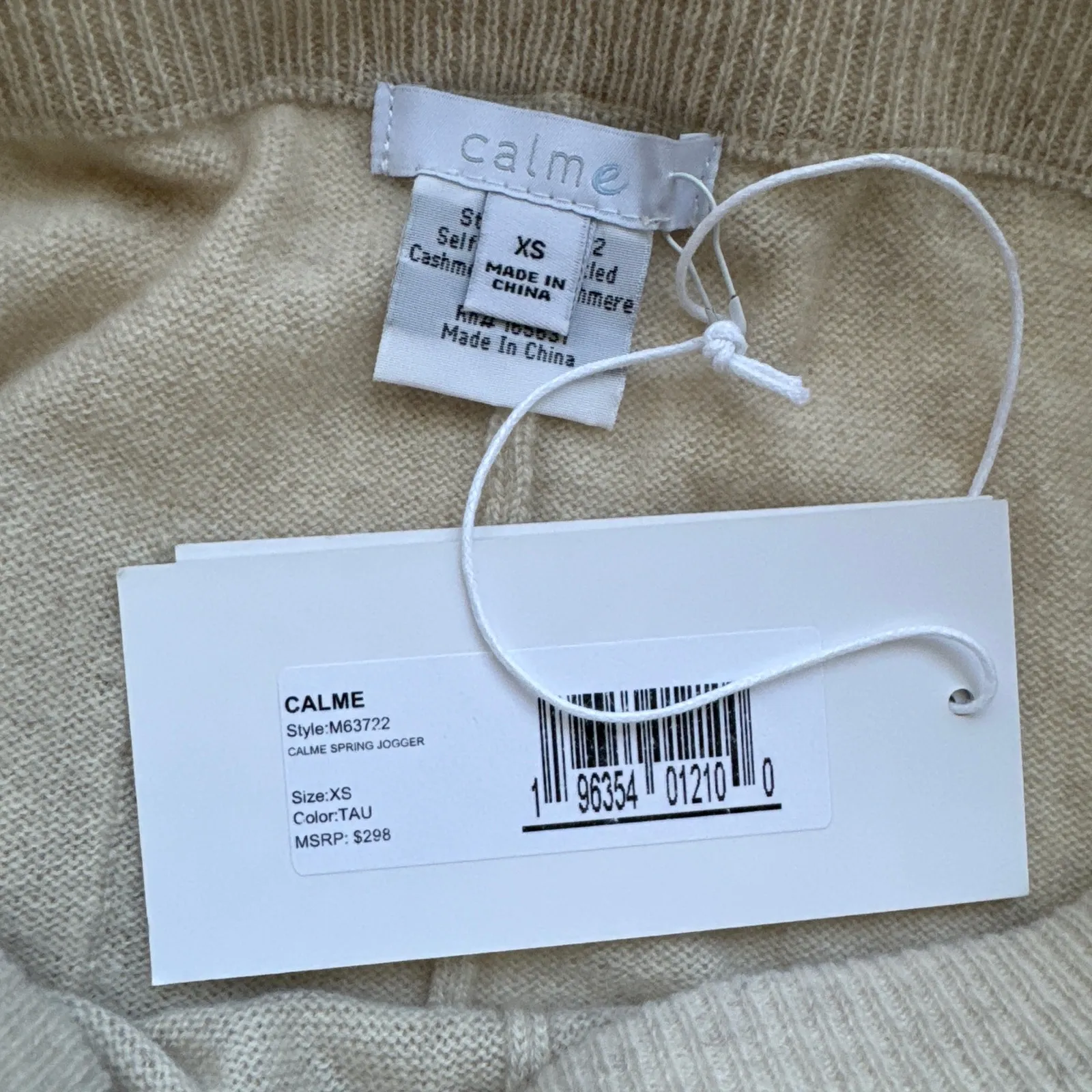 NWT Johnny Was Cashmere Spring Jogger Size XS - Image 5