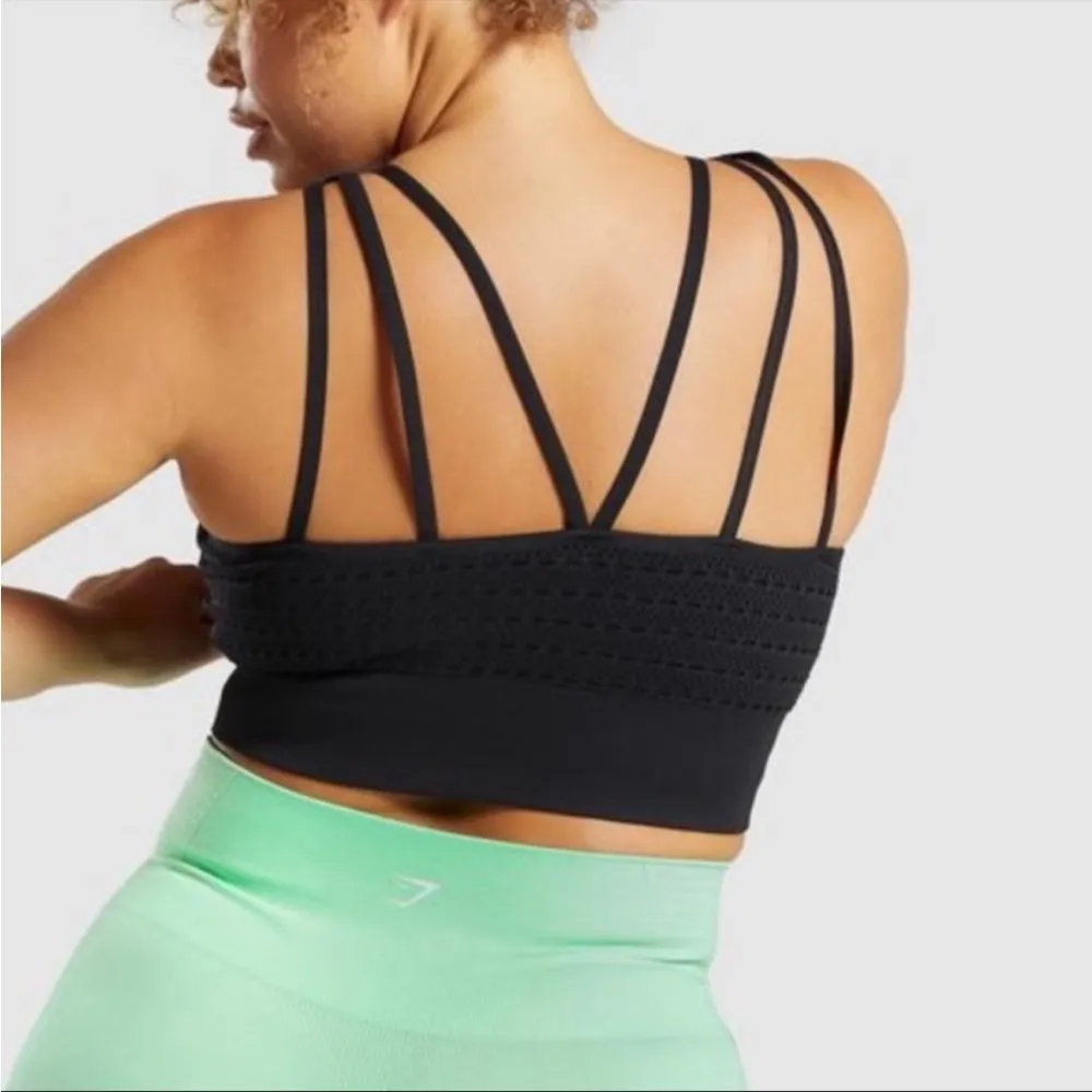 Gymshark  Black Energy Seamless Bra Small - Image 6