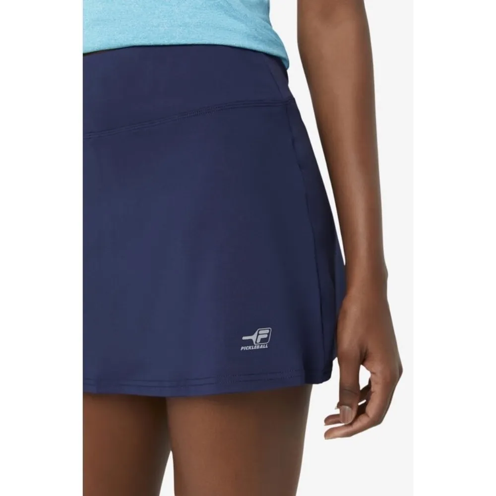 FILA Navy Stretch‎ Pickleball Flounce Skort Skirt Shorts Sports, Size M - Image 2