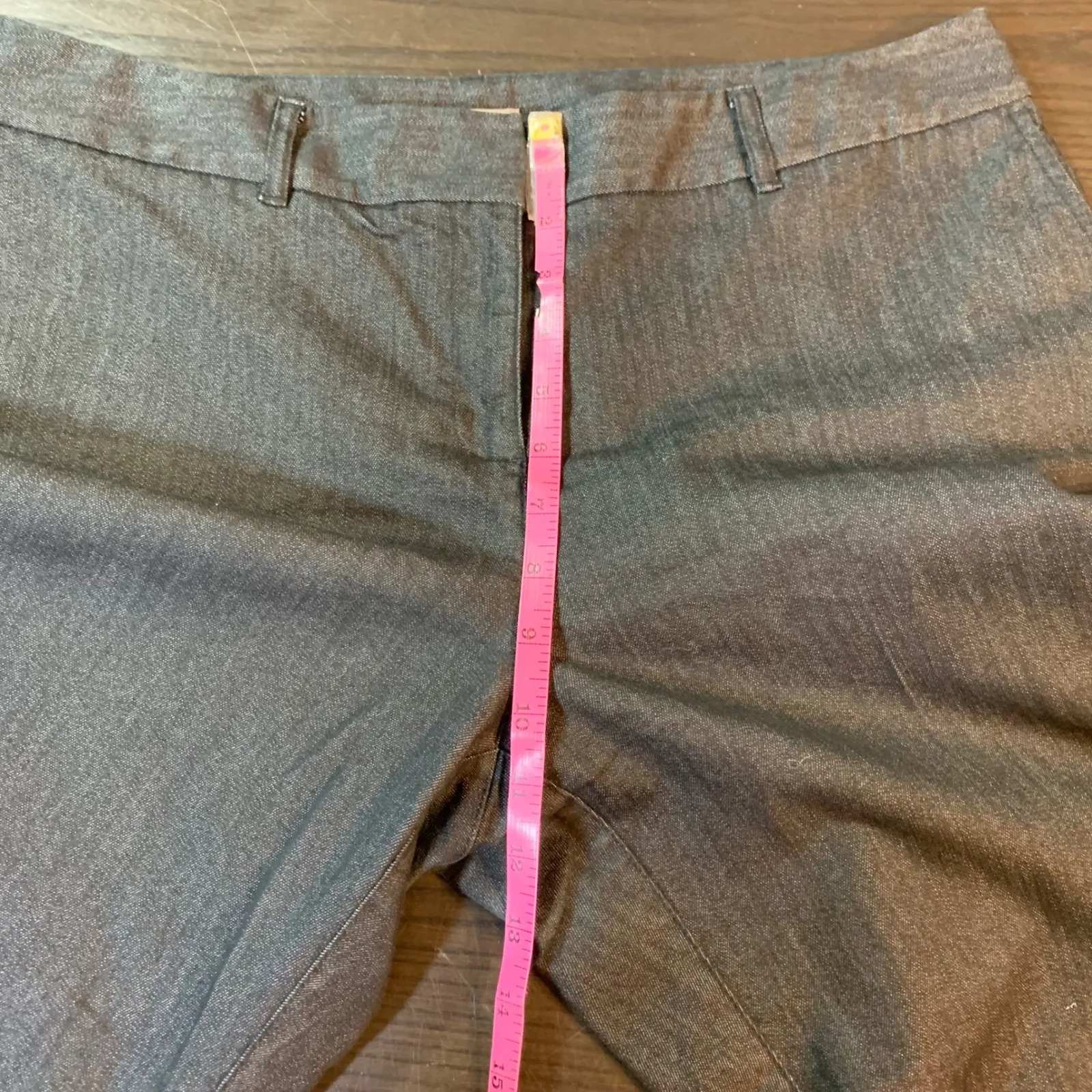 J. Jill Stretch Pants Womens 14 Dark Wash‎ Bootcut Trousers Career Denim Preppy - Image 8