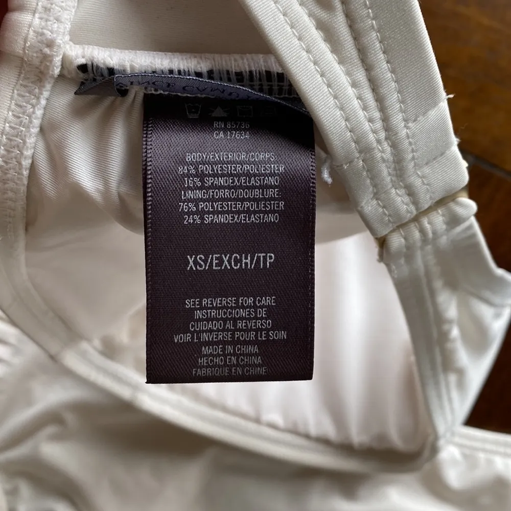 Vince Camuto bikini off white bandeau bottom and top - Image 5