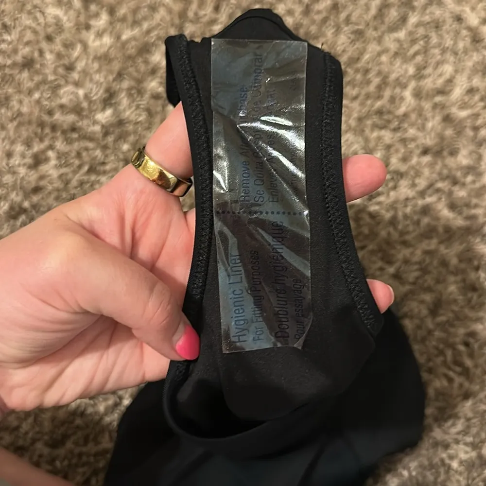 NWT PINK Victoria’s Secret One Piece Swimsuit Medium Black - Image 7