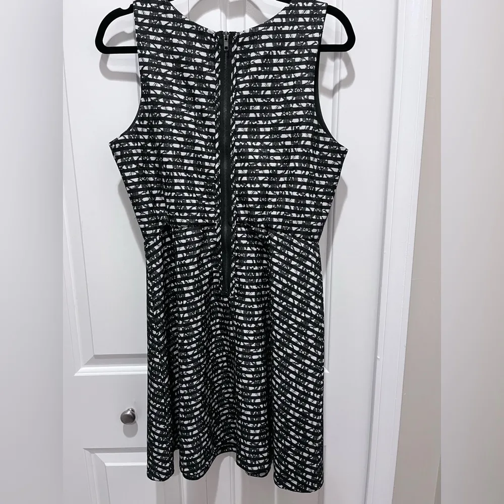 Lace Overlay Dress Sz L heartsoul black - Image 3