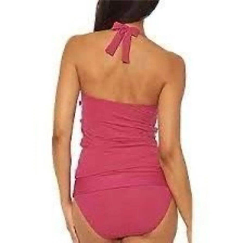 New. Bleu Rod Beattie rouge smocked tankini set 12-top/8-bottom.  Retails $161 - Image 6
