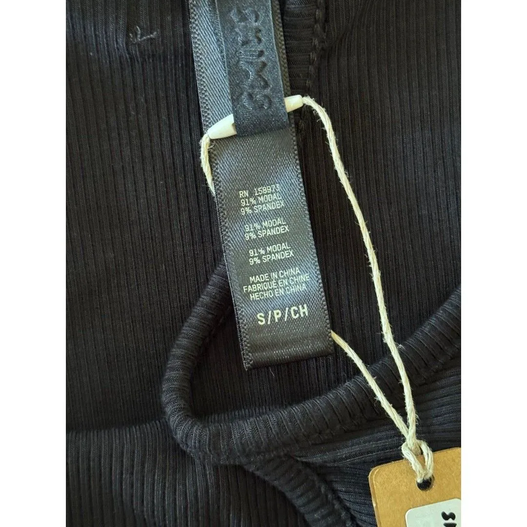 Skims Soft Lounge Long Slip Dress Onyx Size Small - Image 12