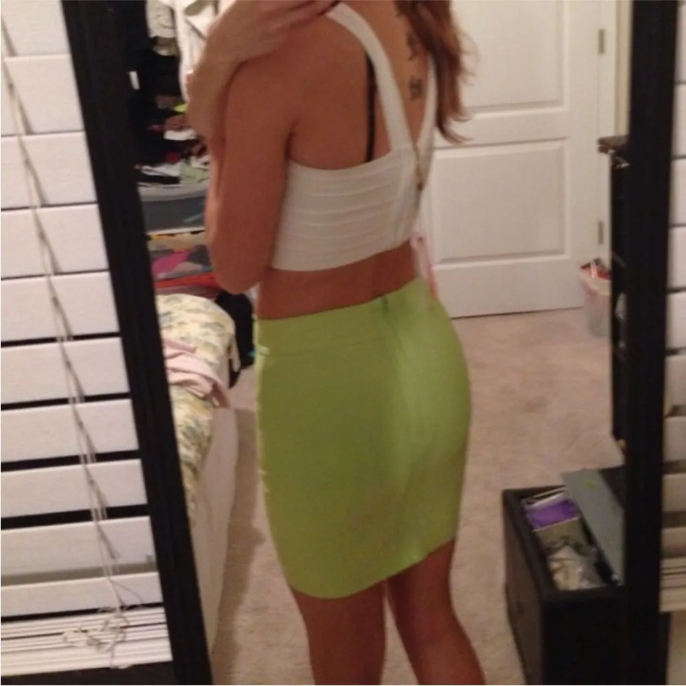 NWOT Bandage Top and Skirt Set Bandage Dress White - Image 4