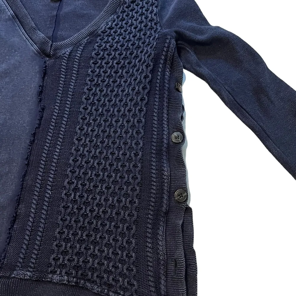 Anthropologie Saturday Sunday Arcana Buttoned Pullover, Sz XS - Image 11