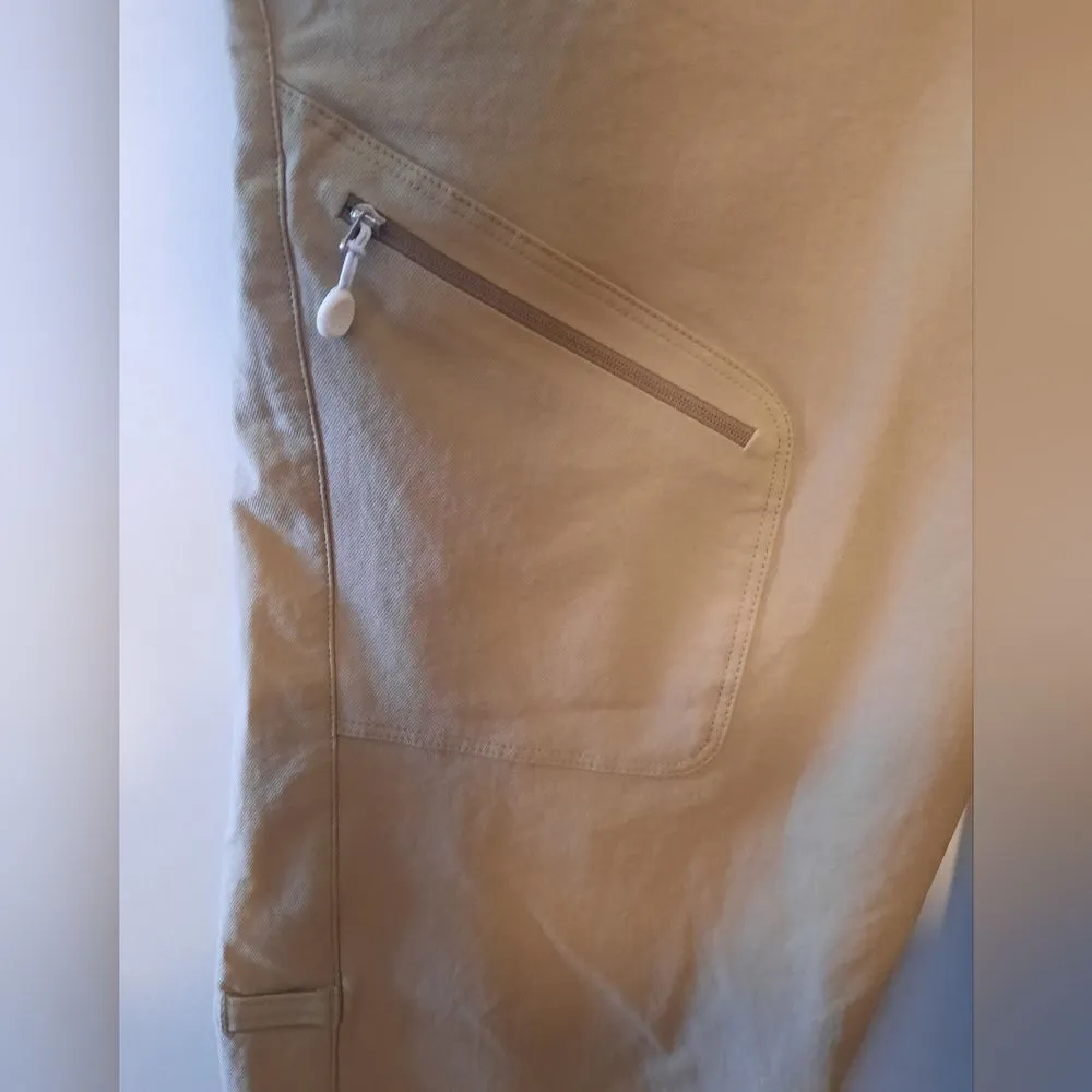 Cloudveil Soft shell Womens Pants Size 10 Tan - Image 3