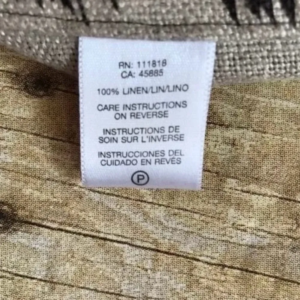 Michael by Michael Kors Floral Hawaiian Skirt Career
Work Casual Linen Size 12 - Image 5