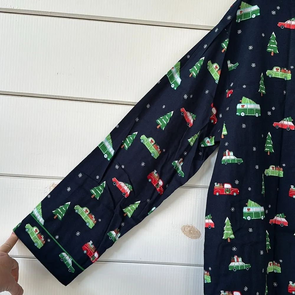 Wondershop Vintage Red Truck Holiday Family Pajama PJ Set Large NEW Blue - Image 10