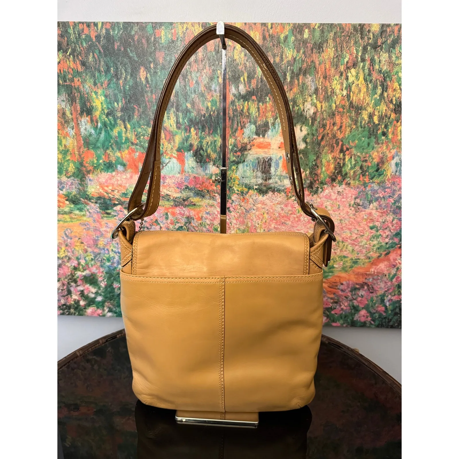 GUC Vintage Coach Bleecker F13355 Duffle Crossbody/Shoulder Bag - Image 2