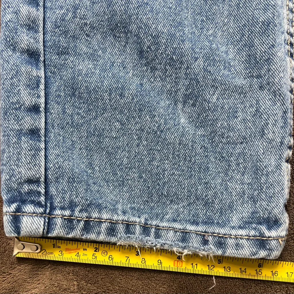 Refuge Women's Distressed Blue Boyfriend Jeans - Image 6