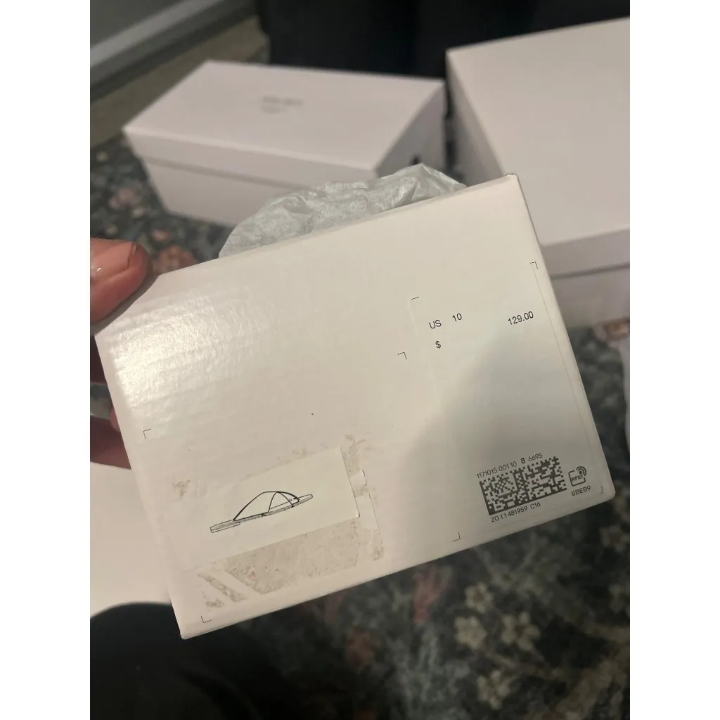 & OTHER STORIES Sana Flat White Womens Size US 10 - Image 7