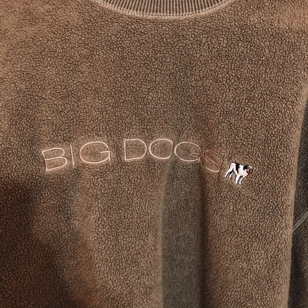 VINTAGE Crewneck Sweatshirt Tan Size M - Image 5