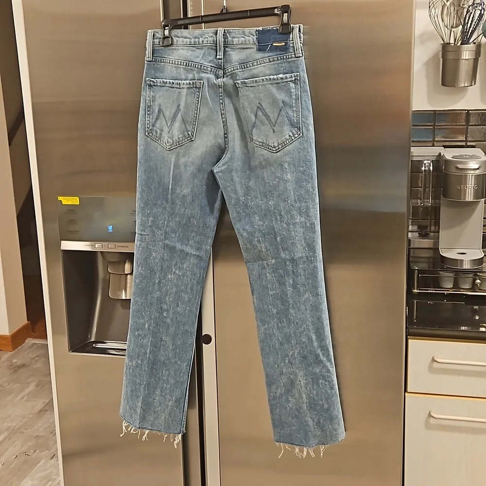 💕MOTHER SUPERIOR💕 The Tripper Flood Fray Jeans ~ Left In The Dust 30 NWOT - Image 11