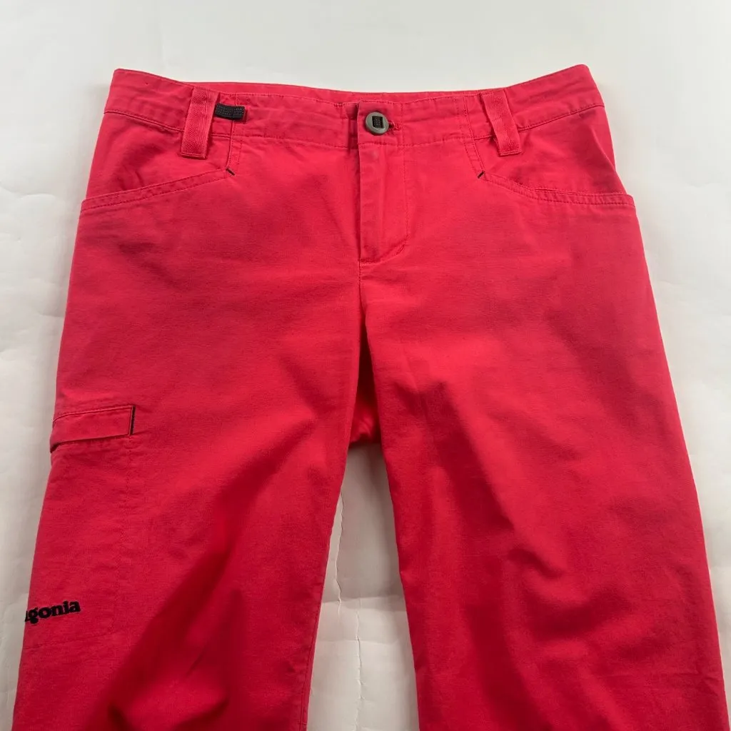 Patagonia Watermelon Pink Stretch Canvas Cargo Capri Pant 4 - Image 2