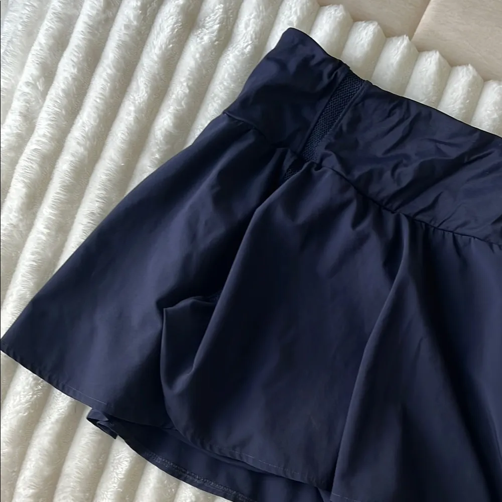 CRZ Yoga Navy Blue Athletic Skirt - Image 2