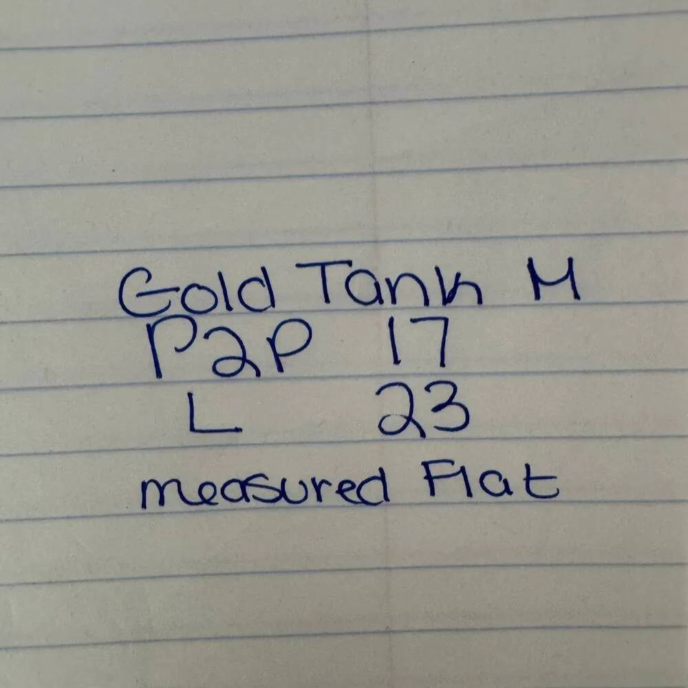 B.Wear Tank Women M Gold Milkmaid Ruched Vintage Y2K USA Bratz Spring Spice Girl Size M - Image 5