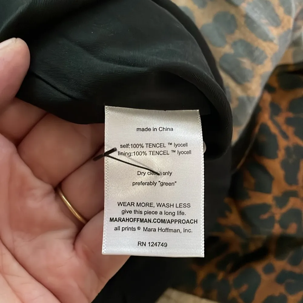 Mara Hoffman Naliyah Leopard Print Midi Dress - Image 14