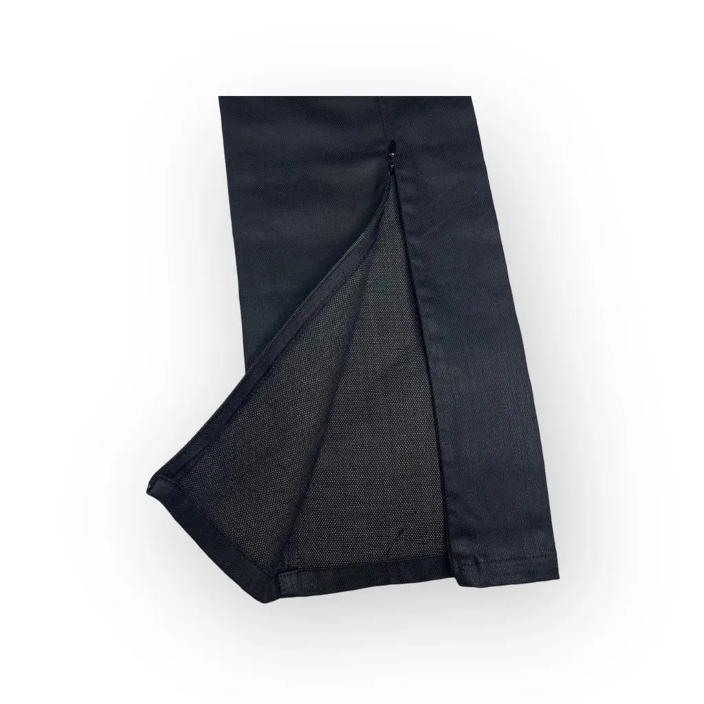 VHTF: new Haute Hippie  Sexy Lenny Lace Up Coated Skinny Jeans Pants  Black L - Image 13