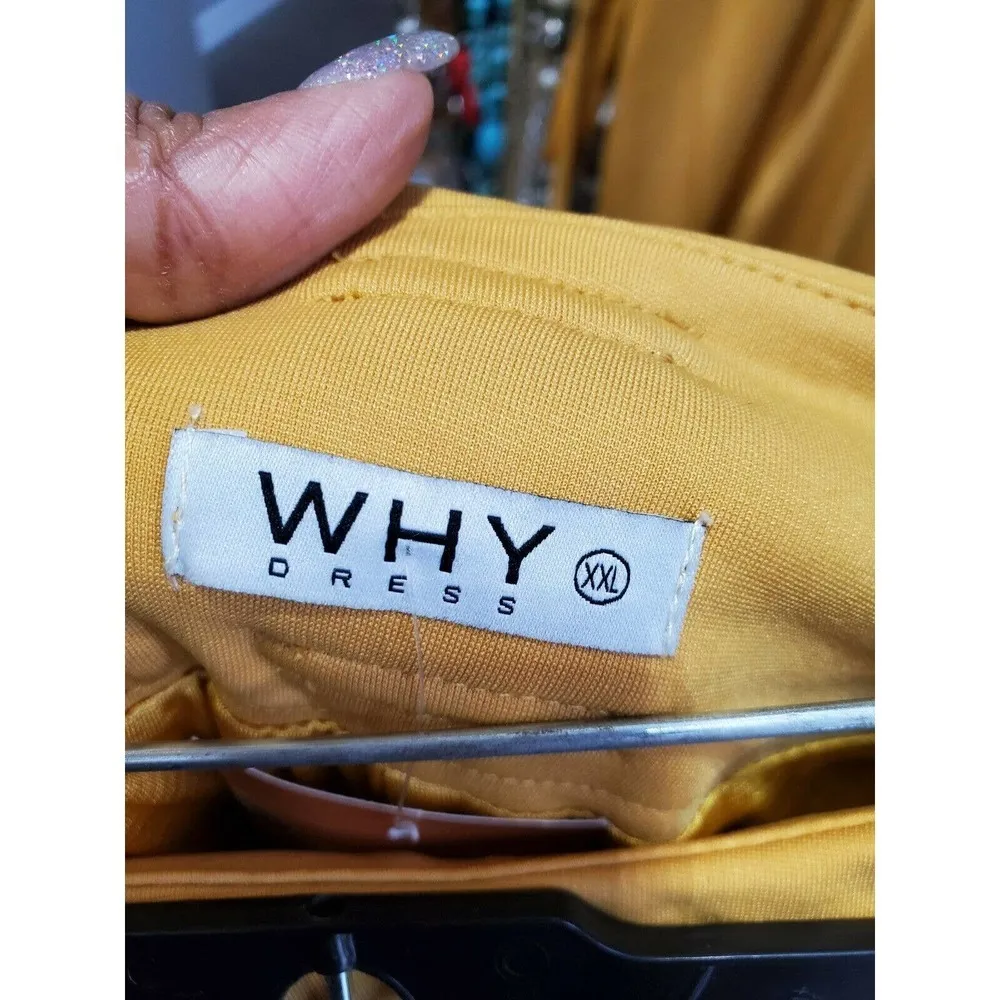 Boutique Dress Polyester Wide Legs Casual Ruffle Pants Size S & 2XL Orange - Image 10