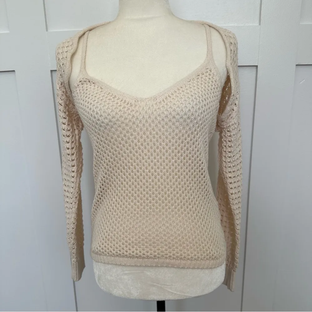 L’Agence Crochet Sammy Tank and Sweater Set - Image 4