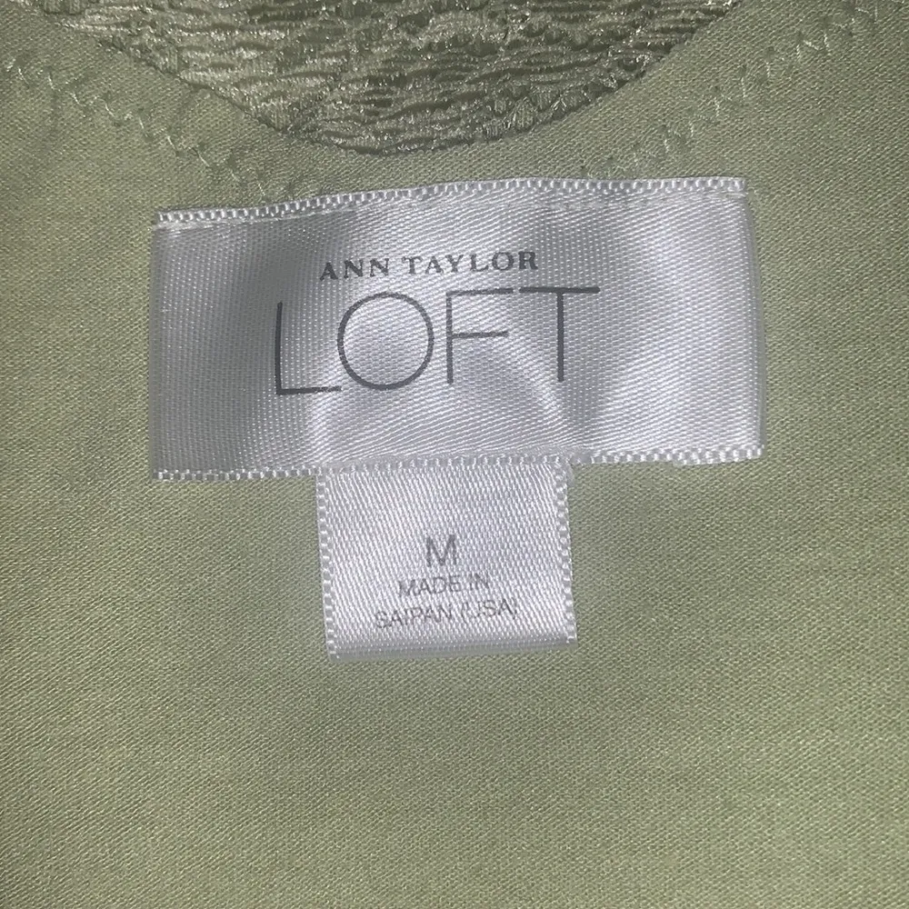 Ann Taylor LOFT GREEN CAMI - Image 4