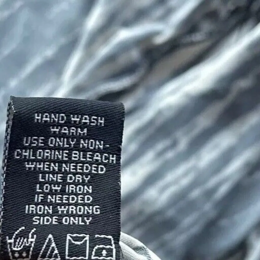 MSK Women’s Gold/Black Sparkle Neck Slinky Western Stretch Top Blouse Size 2XL Black - Image 14