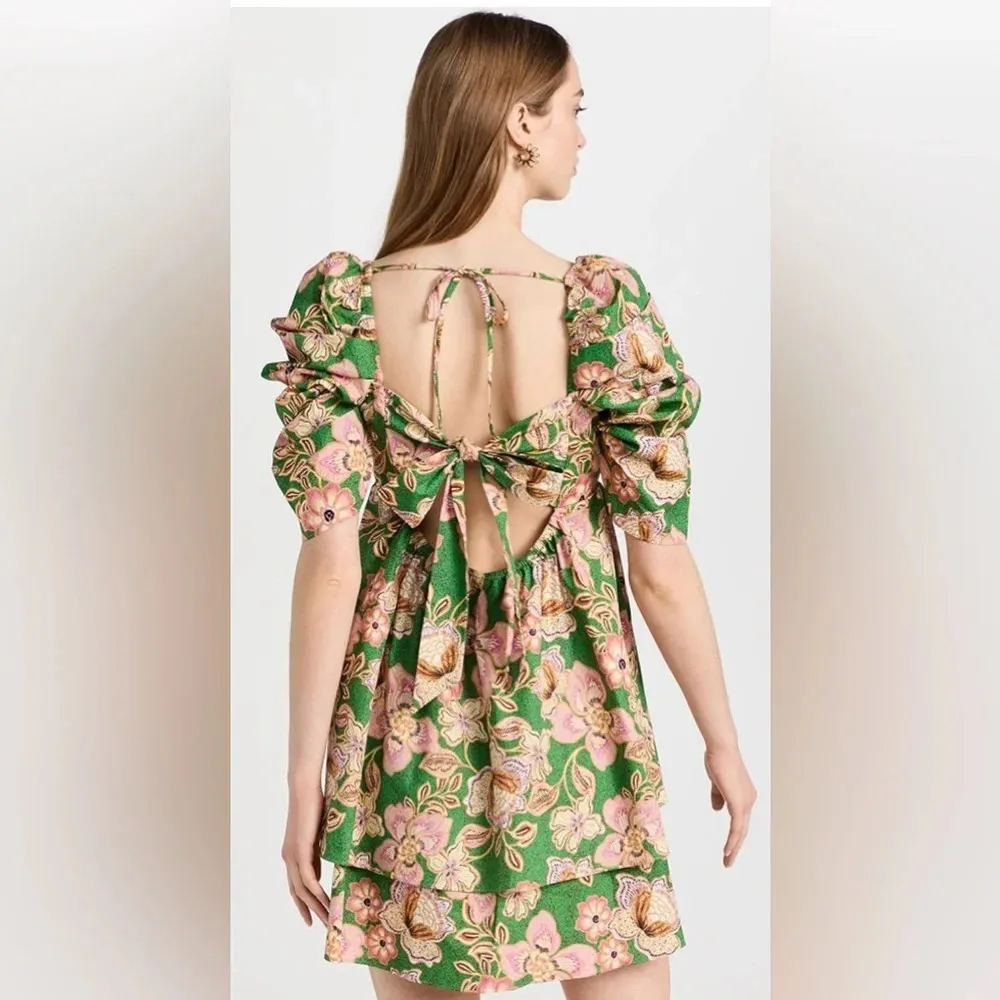 Misa Kate dress in Kelly Blossoms- size XS - Image 3