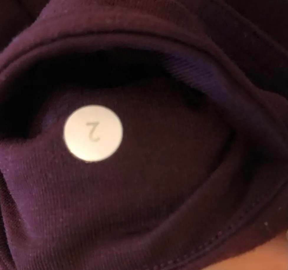 Lululemon Burgundy Wunder Under Crop - Image 3