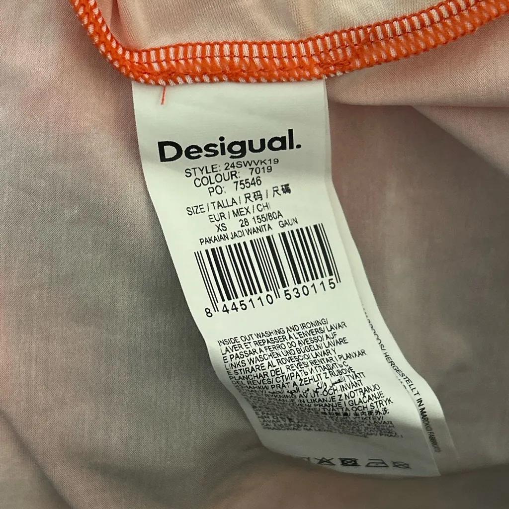 Desigual NEREA - Jersey dress - coral sz XS - Image 11