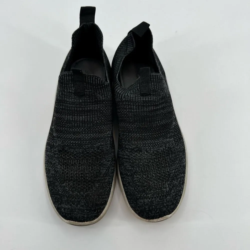 Tommy Bahama Sneakers Stretch Knit Jogger Slip-on charcoal dark gray size 9 - Image 4