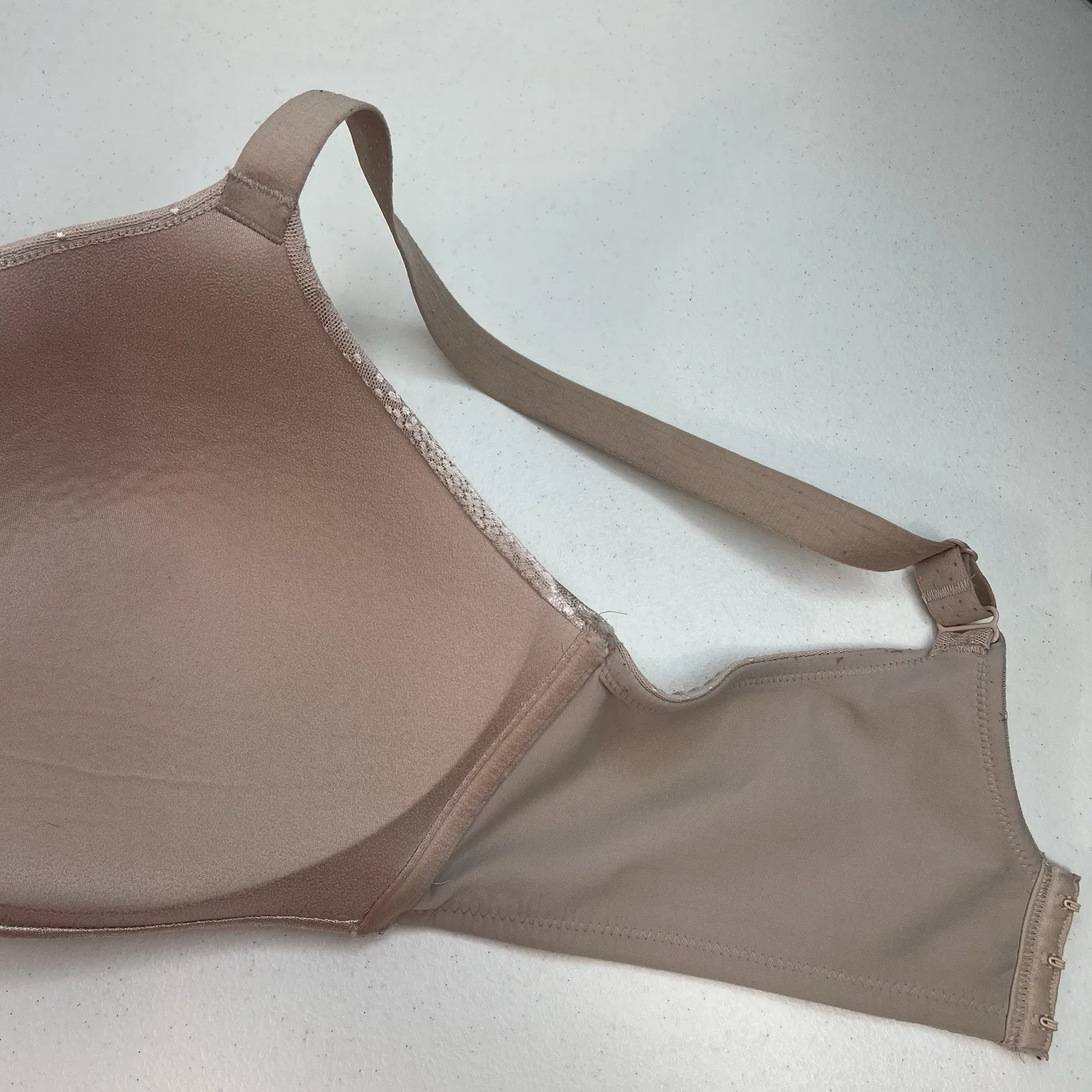 Wacoal 38DDD Back Appeal Wirefree Contour Bra 856303 Beige Full Coverage Lift - Image 10