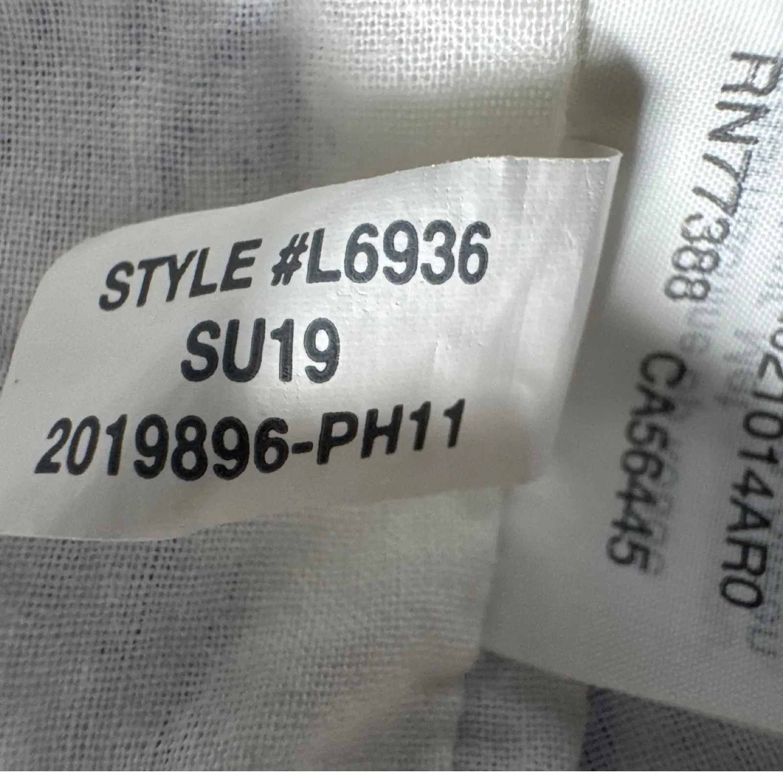 J. Crew Blue White Pinstripe Seersucker V Neck Sleeveless Dress Size 12 - Image 5