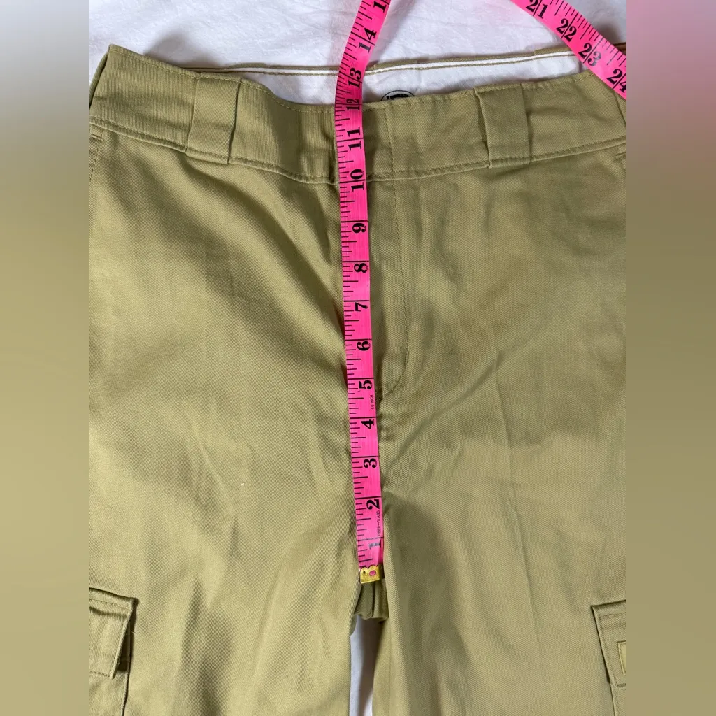 Urban Outfitters Dickies Regular Fit Cargo Pants Stonewashed Dark Khaki 6 - Image 12