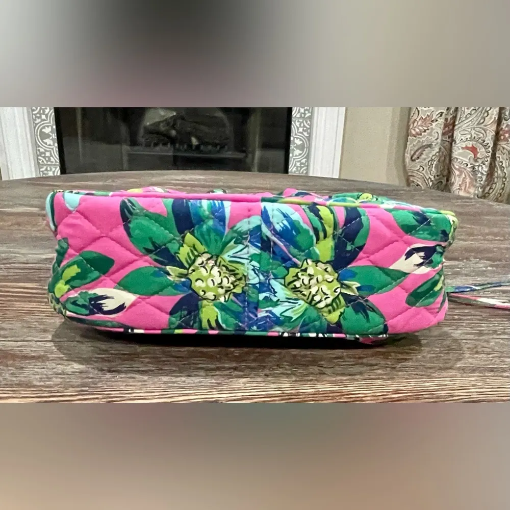 Vera Bradley Pink Tropical Paradise “Frannie” Small Crossbody Bag/Purse-NWOT - Image 5