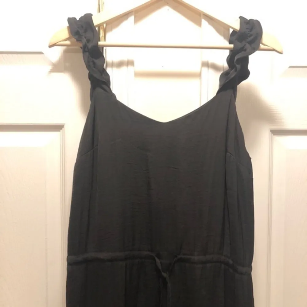 Who What Wear Ruffle Strap Midi Dress - Image 3