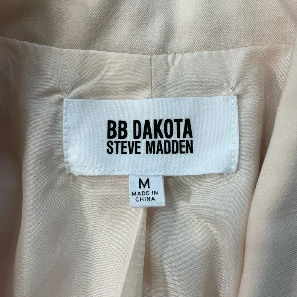 BB DAKOTA Dressed To Thrill Blush Ivory Blazer Jacket or Dress - Image 13