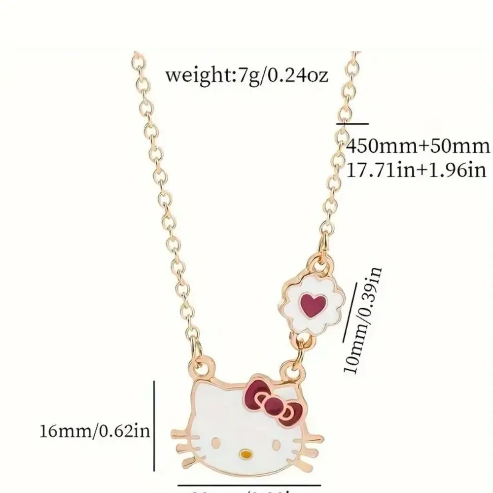 Hello Kitty Officially Licensed Charm Necklace - Image 3