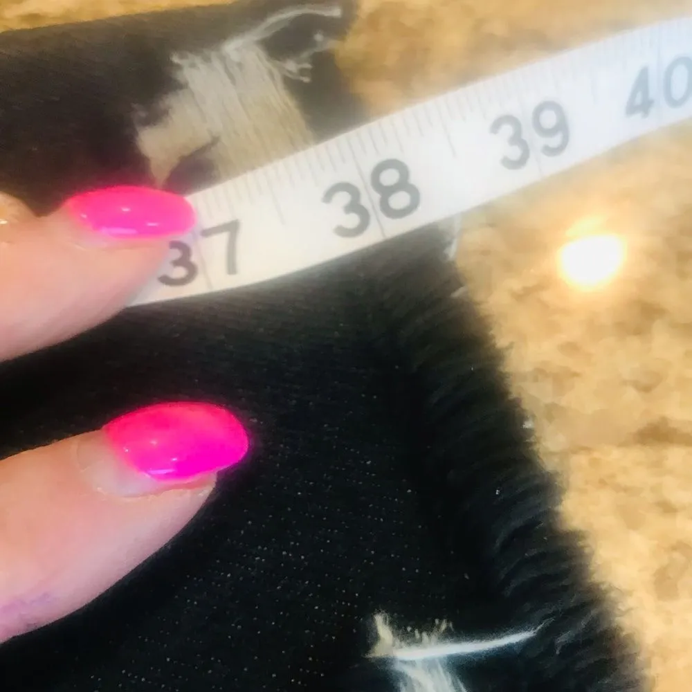 PTCL Black Distressed Jeans Raw Hem Women's Size 31 - Image 9