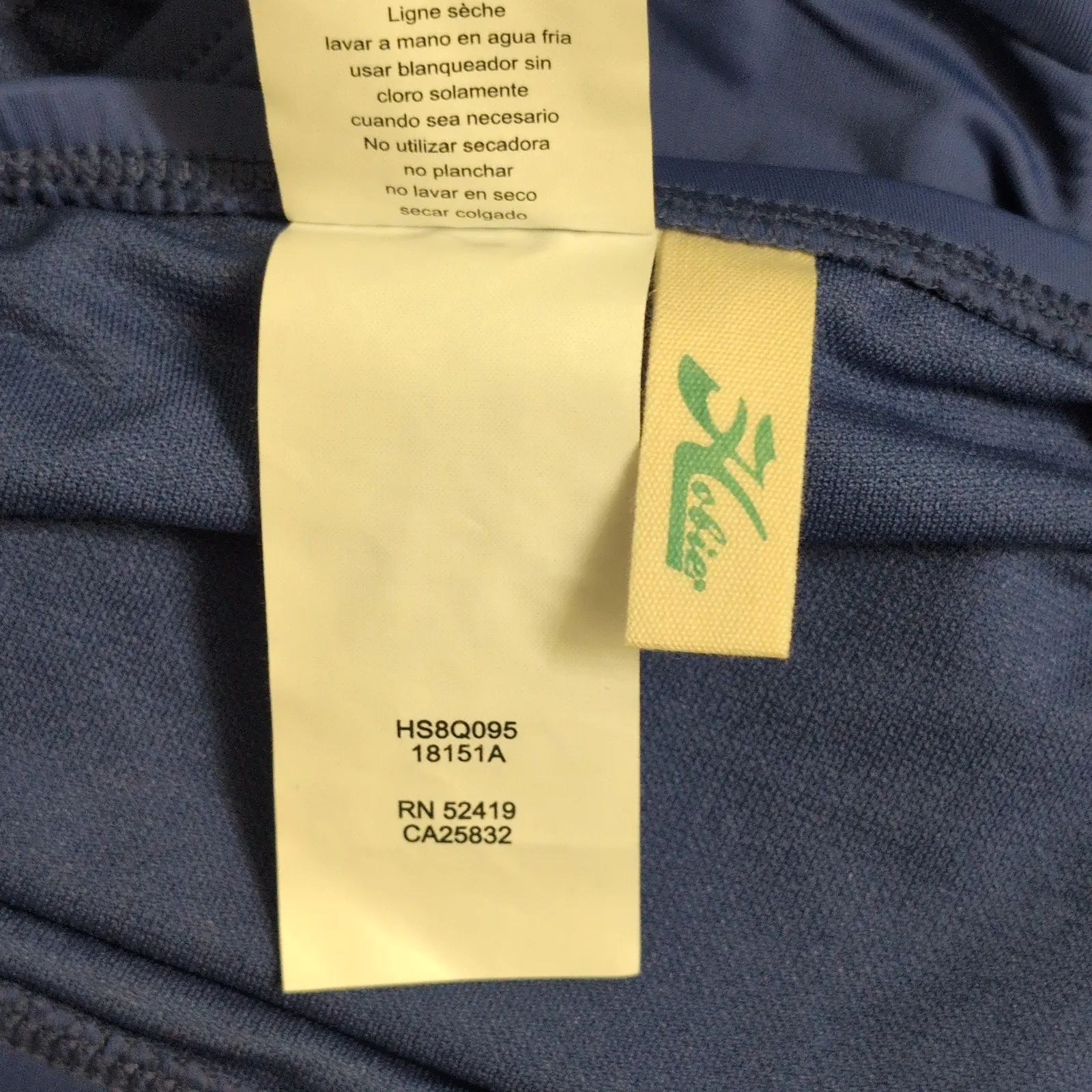 NWT Hobie Navy Blue Side Ties Bikini Hipster Swimwear Bottom Swim Large - Image 10