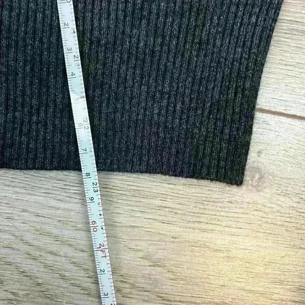 Tribal Dark Grey Turtleneck Sweater Size M Gray Size M - Image 8