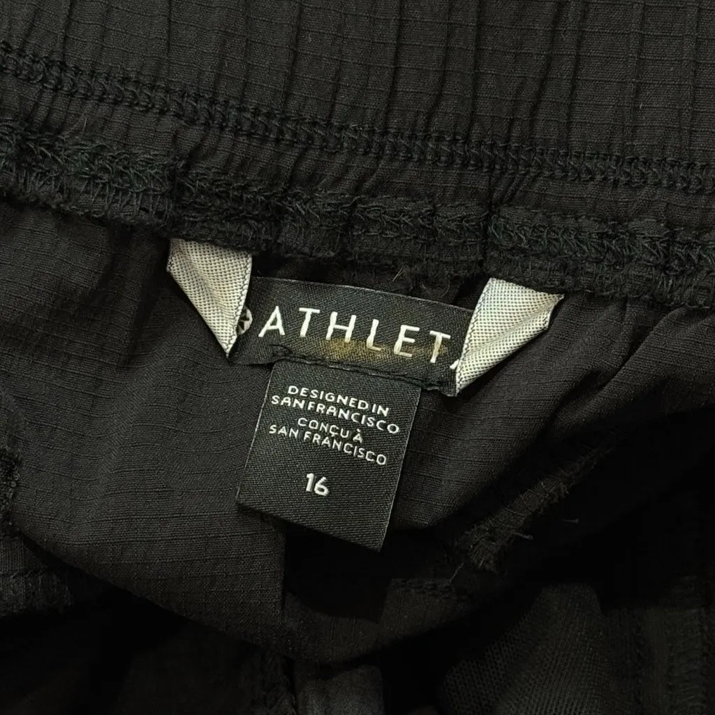 Athleta Black Cargo Crop Pants Stretch Utility Outdoors Camping Hiking 16 - Image 8